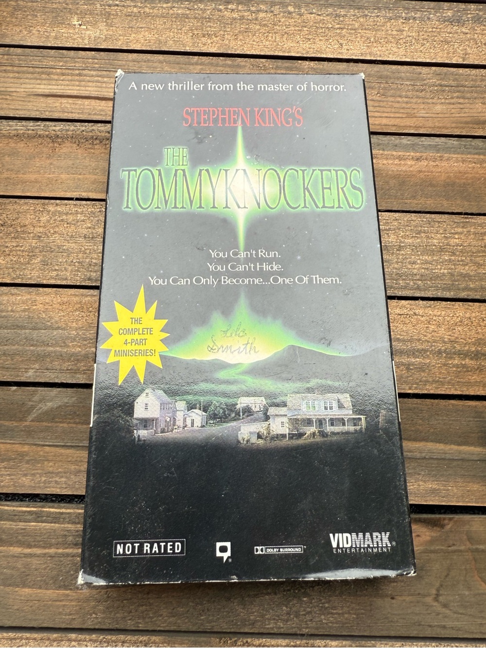The Tommyknockers VHS Vidmark 1994 Stephen King Master of Horror Thriller Scary
